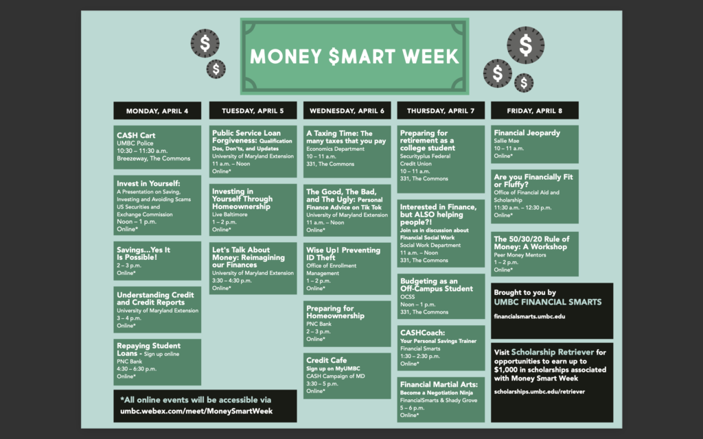 Money Smart Week FinancialSmarts UMBC